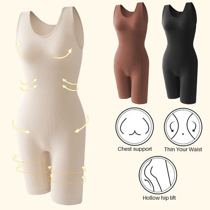 Confidence-Enhancing Seamless Bodysuit™